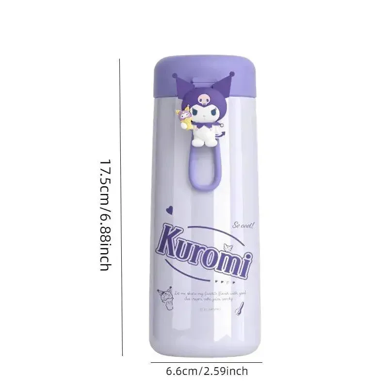 Sanrio Kuromi My Melody Insulated Bottle (350 ml)