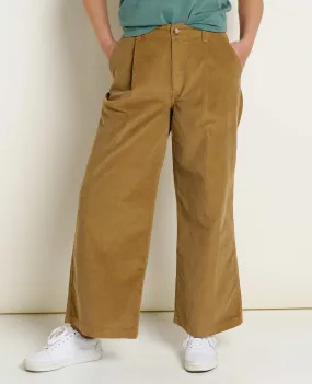 Scouter Cord Pleated Pull On Pant