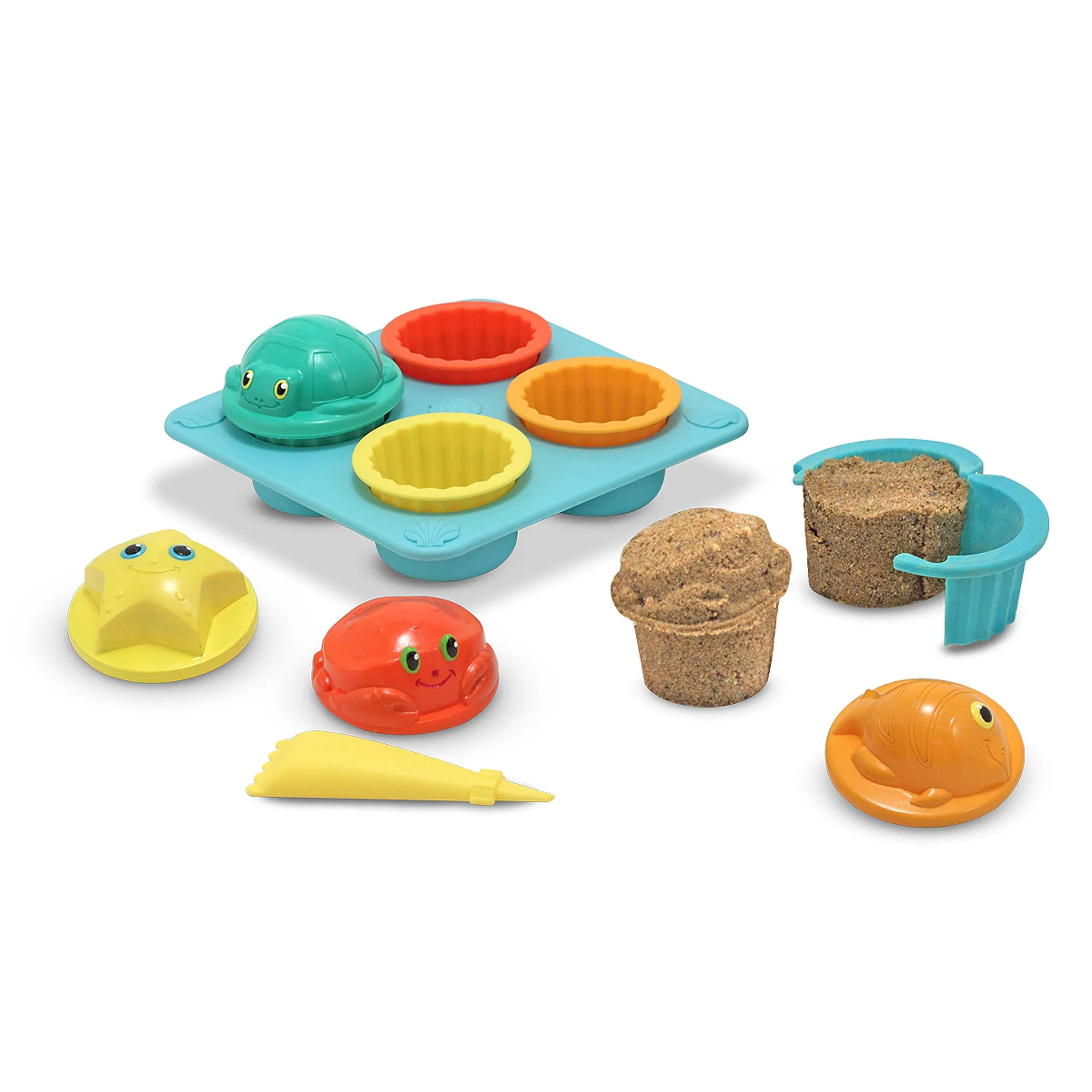 Seaside Sidekicks Sand Cupcake Set 6431