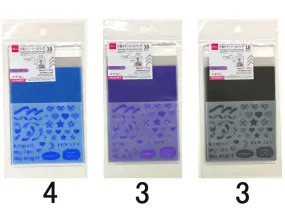 Single-Sided Color Clear Plastic Seal Bag - 10pcs - 5.11in X 3.74in - 13cm X 9.5cm B -