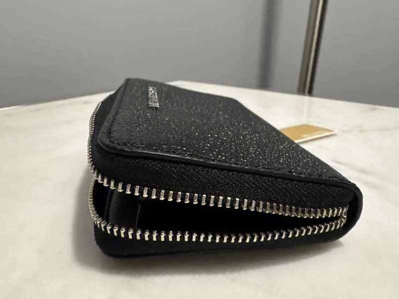 Small Pebbled Leather Wallet