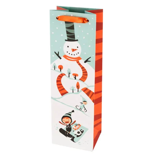 Snowman Wine Bag