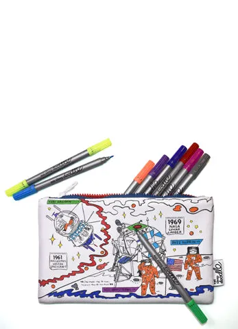 Space Explorer Pencil Case