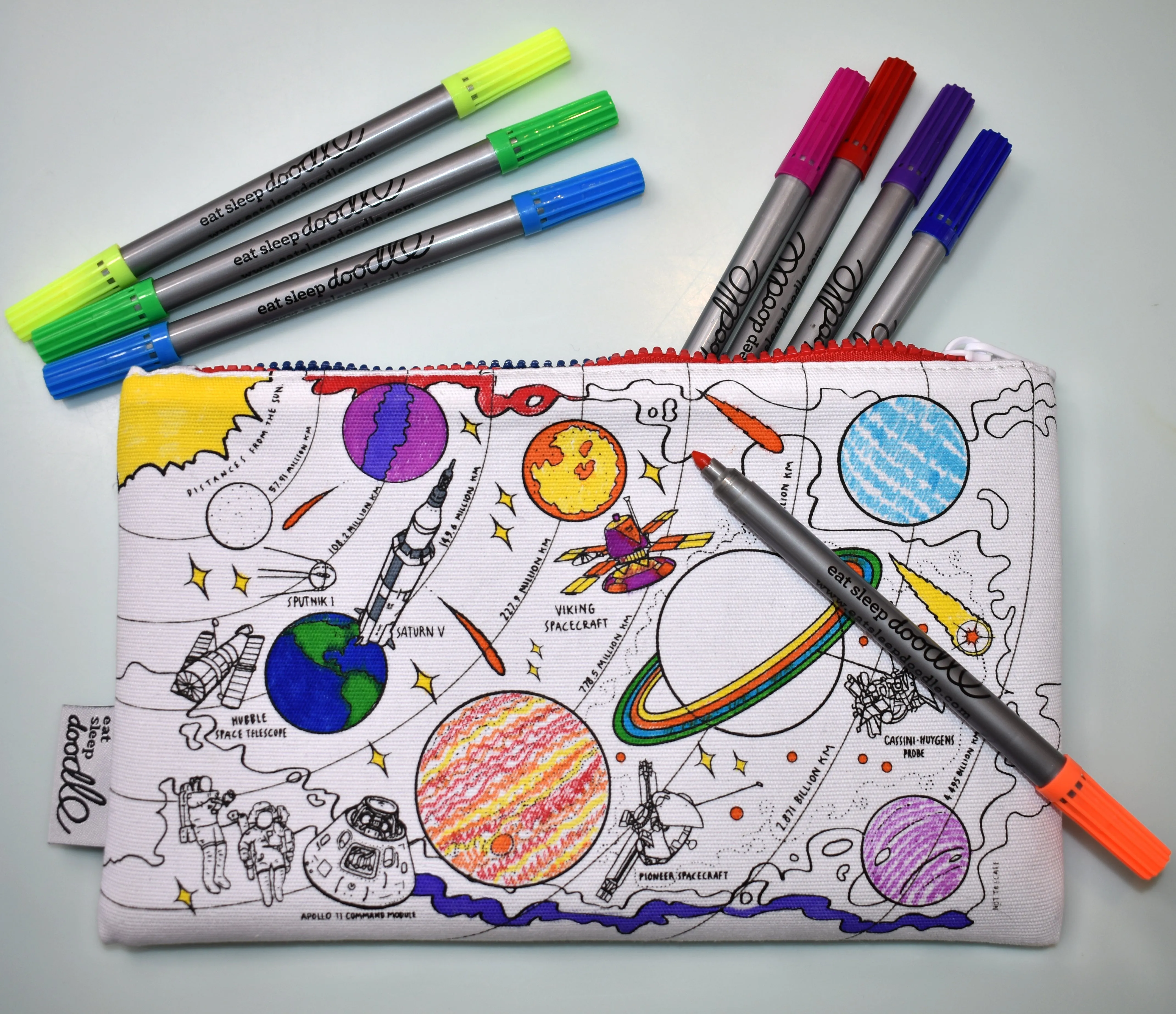 Space Explorer Pencil Case