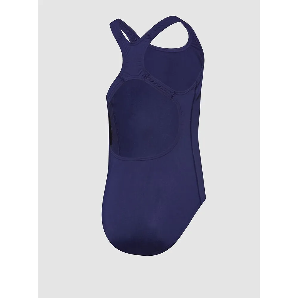 Speedo Girls Endurance   Medalist Swimsuit - Speedo Navy