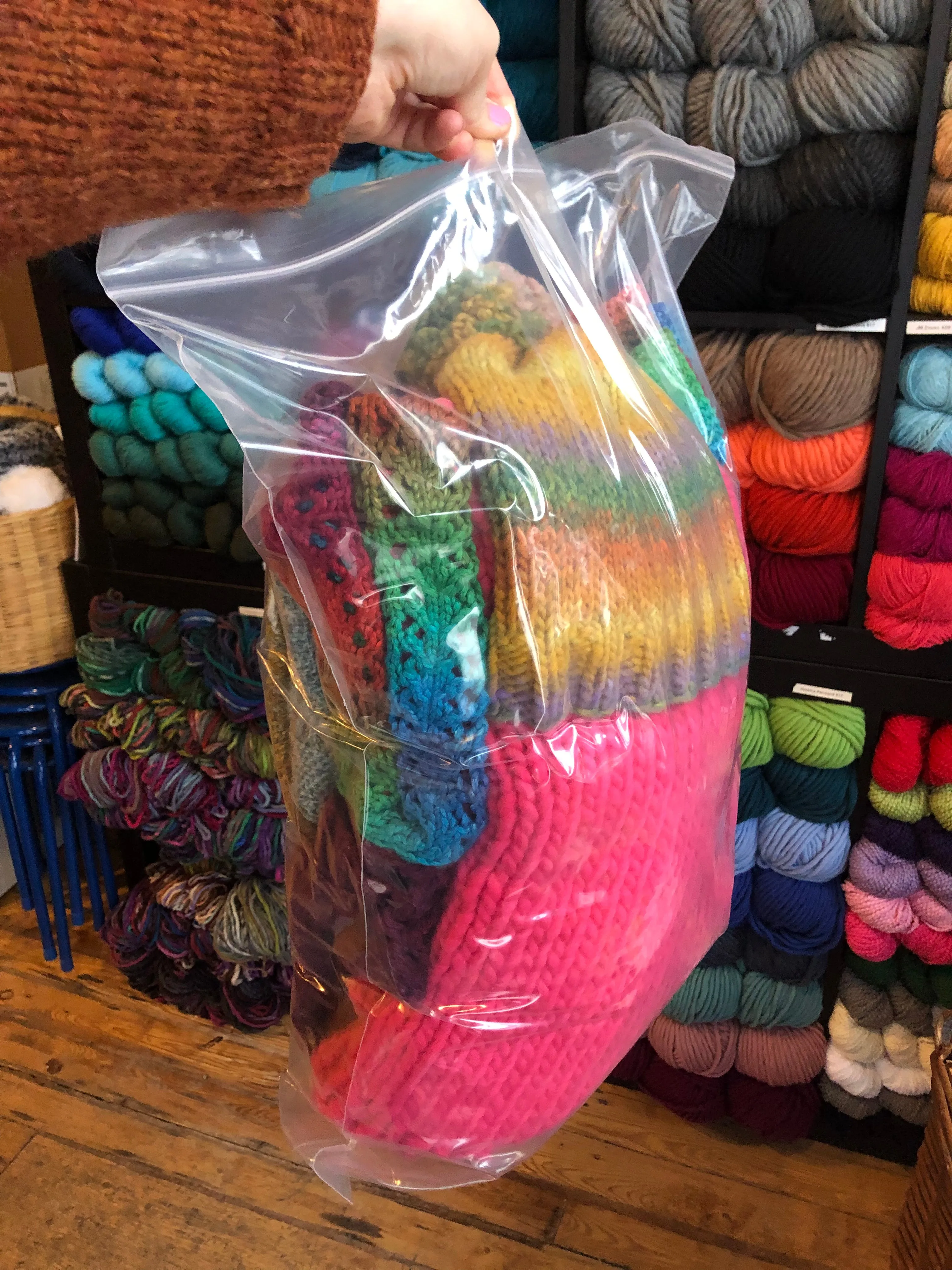 Storage Bags for Yarn and Garments