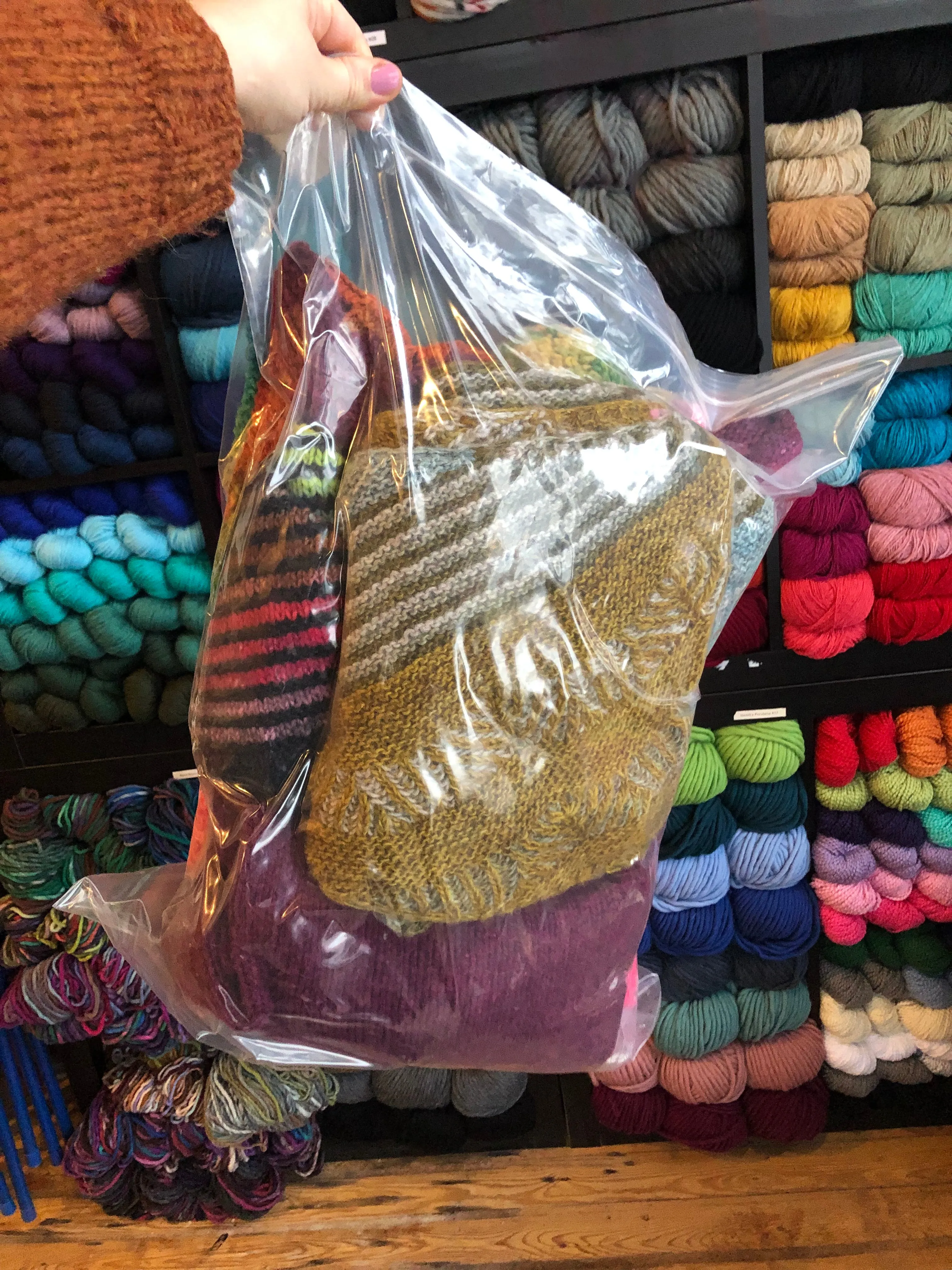 Storage Bags for Yarn and Garments