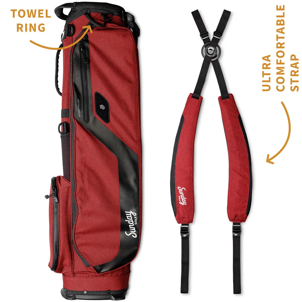 Sunday Golf El Camino Stand Bag - Ron Burgundy