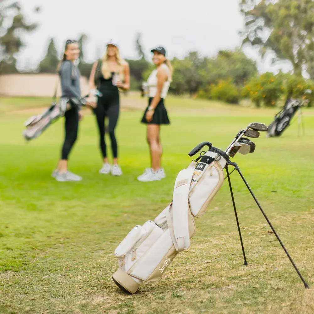 Sunday Golf Loma Pencil Stand Bag - Toasted Almond