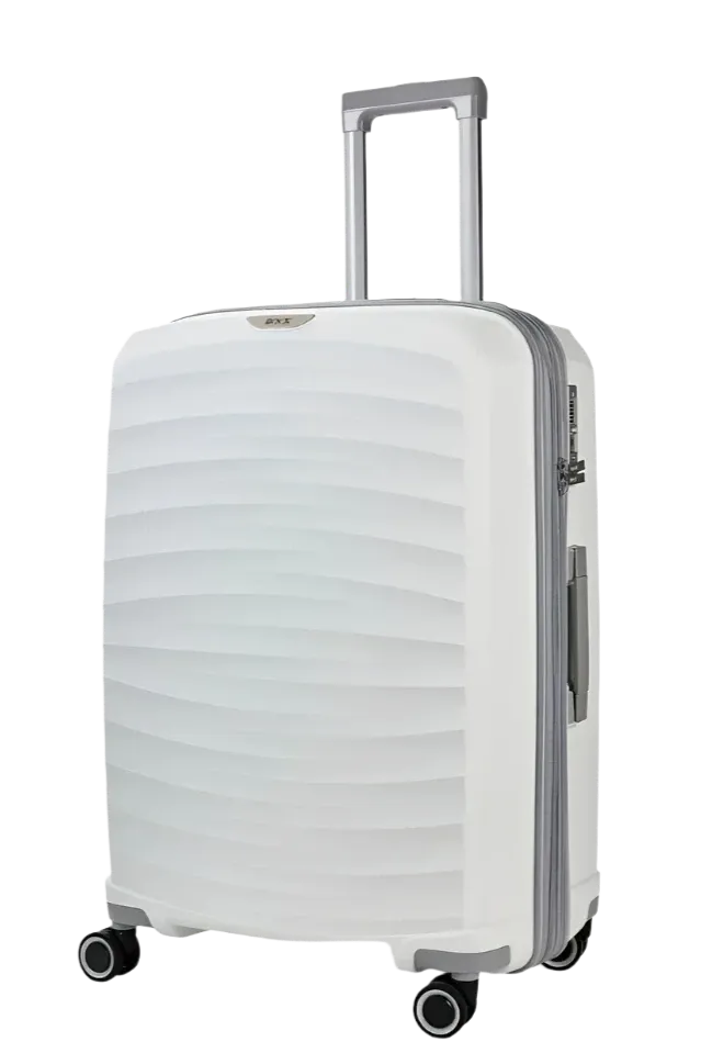 Sunwave Medium Suitcase - White