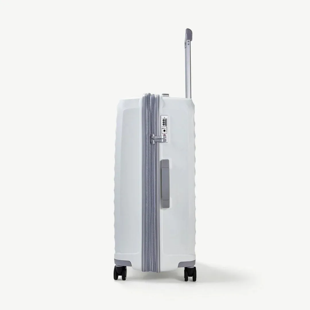 Sunwave Medium Suitcase - White