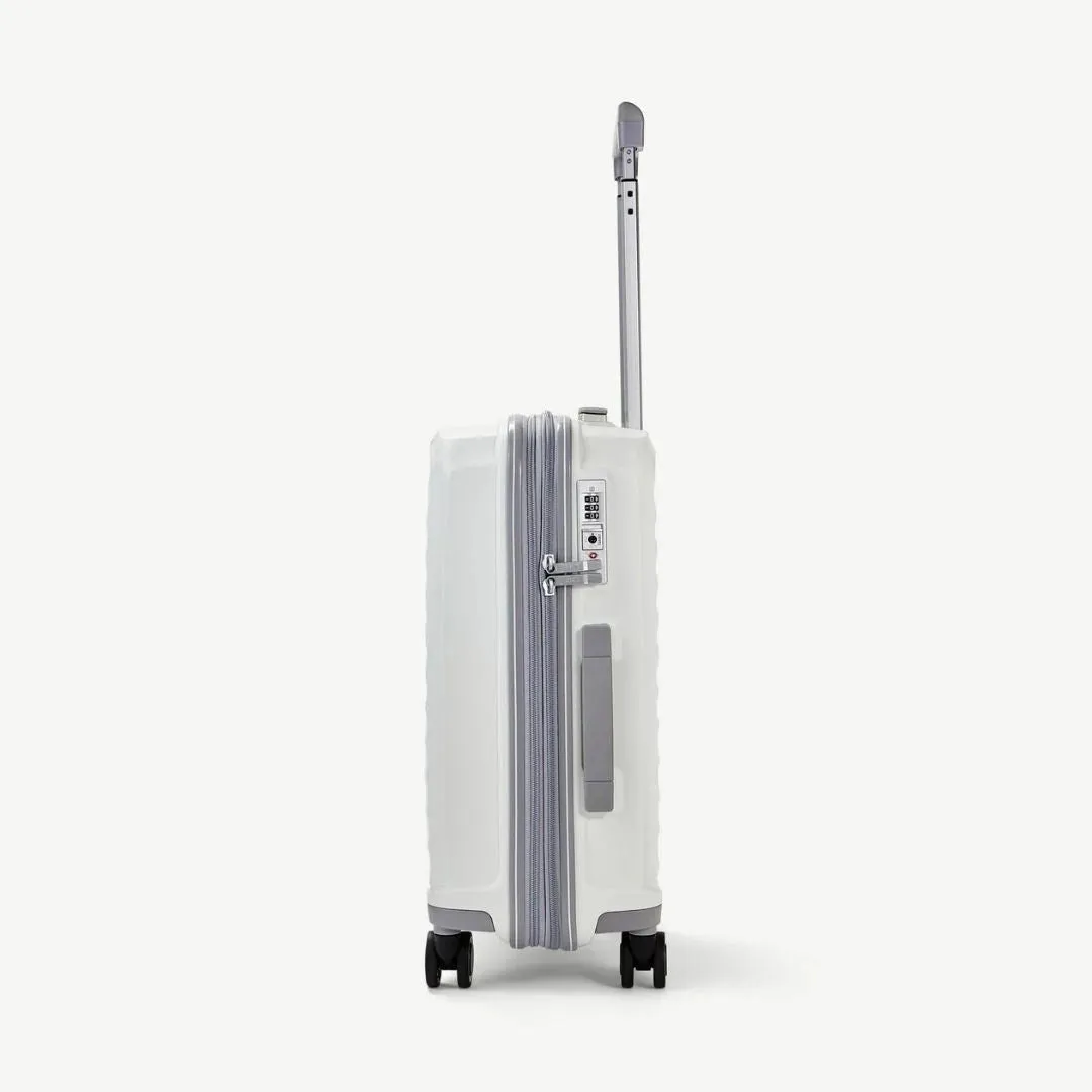 Sunwave Small Suitcase - White