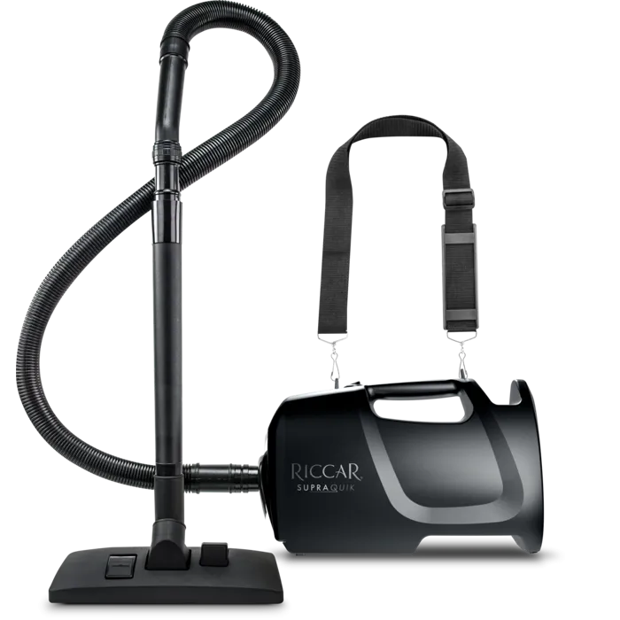 SupraQwik Portable Canister Vacuum With Shoulder Strap