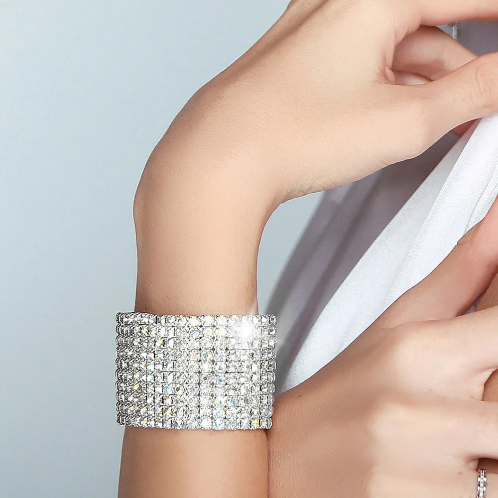 Swarovski Power Collection 10-Tier Elements Bracelet