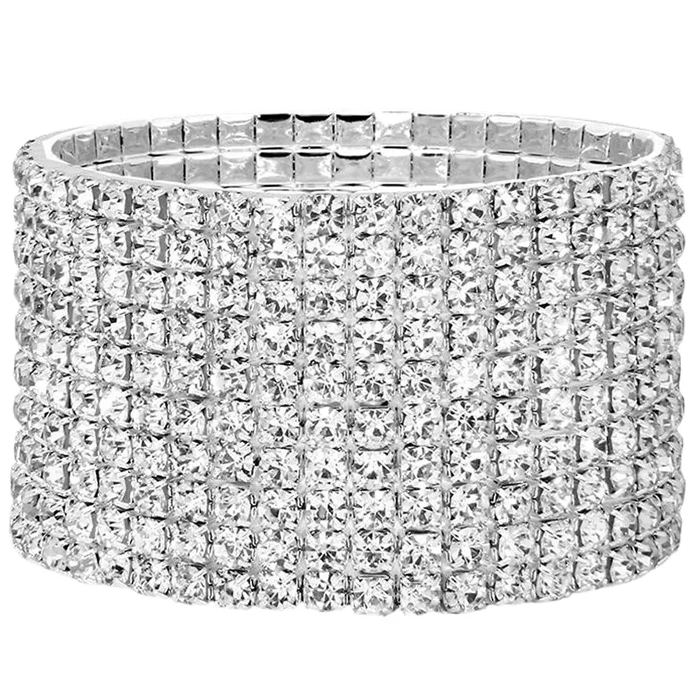 Swarovski Power Collection 10-Tier Elements Bracelet