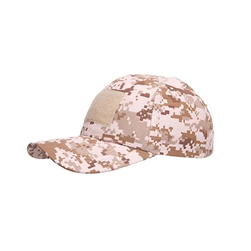 Tactical Cap Army Military Hat with Adjustable Velcro