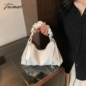 Tavimart Autumn New Fold Underarm Bag Fashion One Shoulder Handheld Women's cloud Bag, Christmas Gift