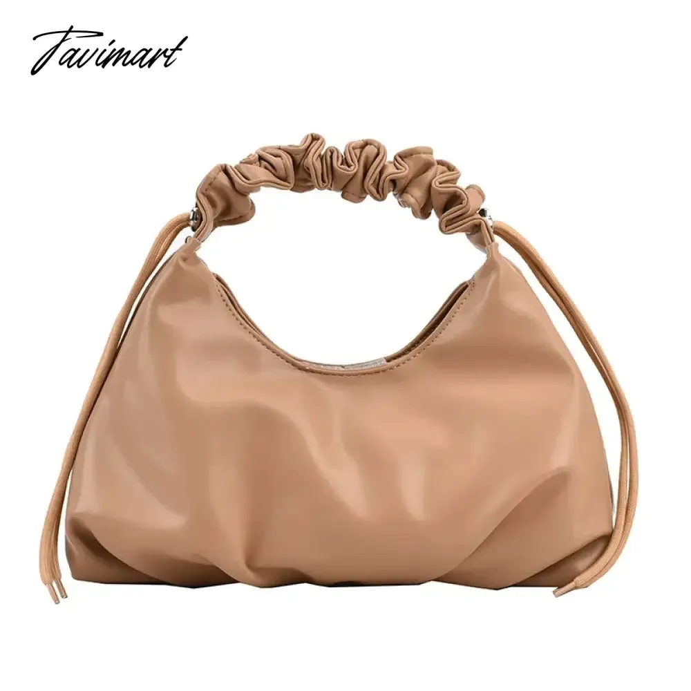 Tavimart Autumn New Fold Underarm Bag Fashion One Shoulder Handheld Women's cloud Bag, Christmas Gift