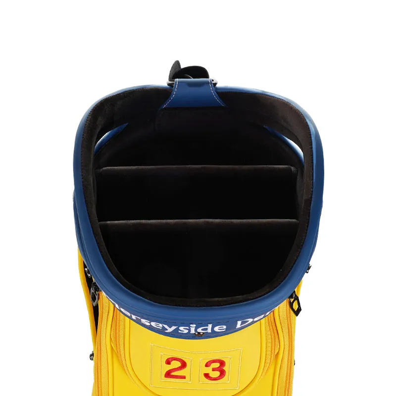 TAYLORMADE The Open 2023 Staff Bag (Blue/Yellow)