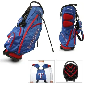 Texas Rangers Team Golf Fairway Lightweight 14-Way Top Golf Club Stand Bag