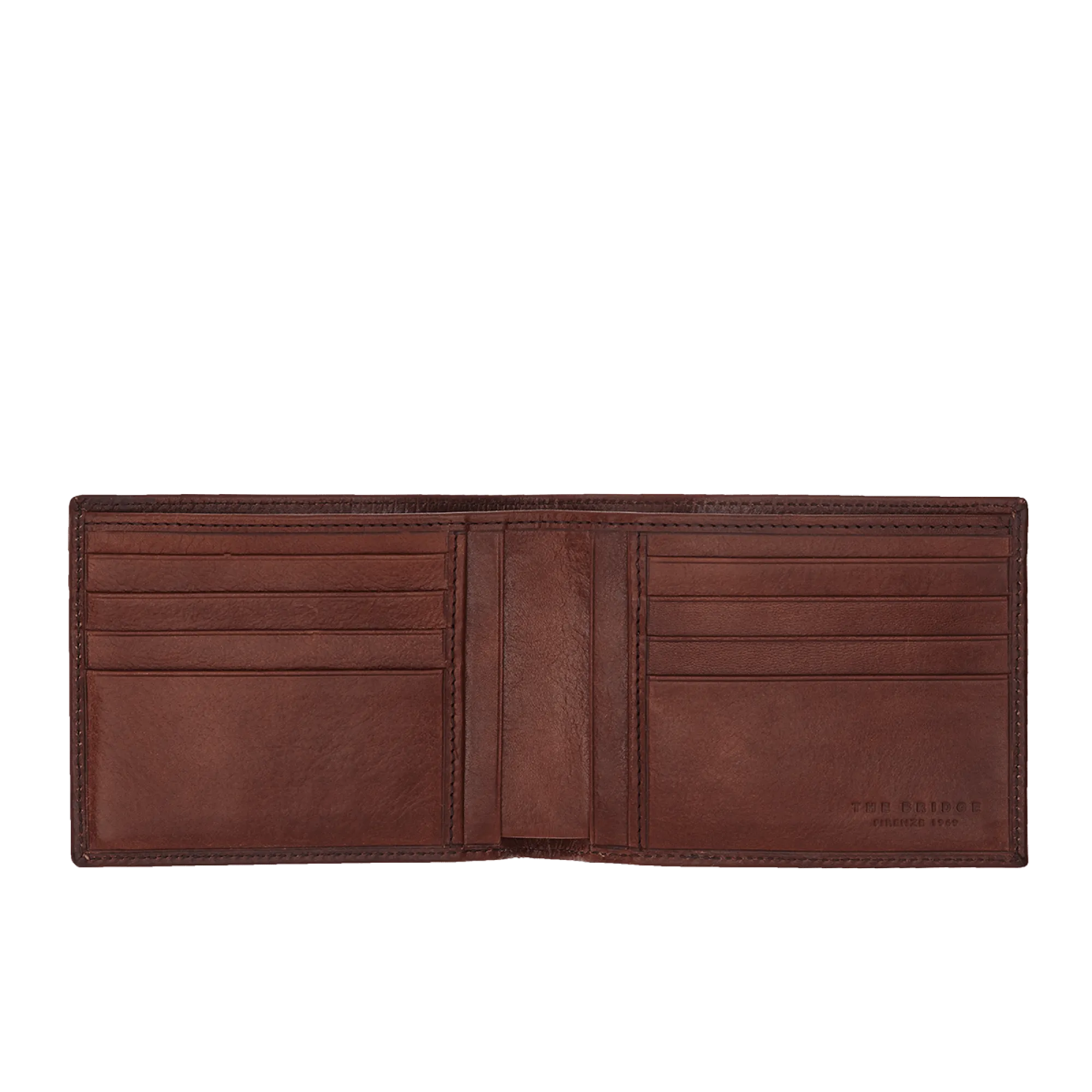 The Bridge Kallio Men's Leather Wallet with 8 CC Slots