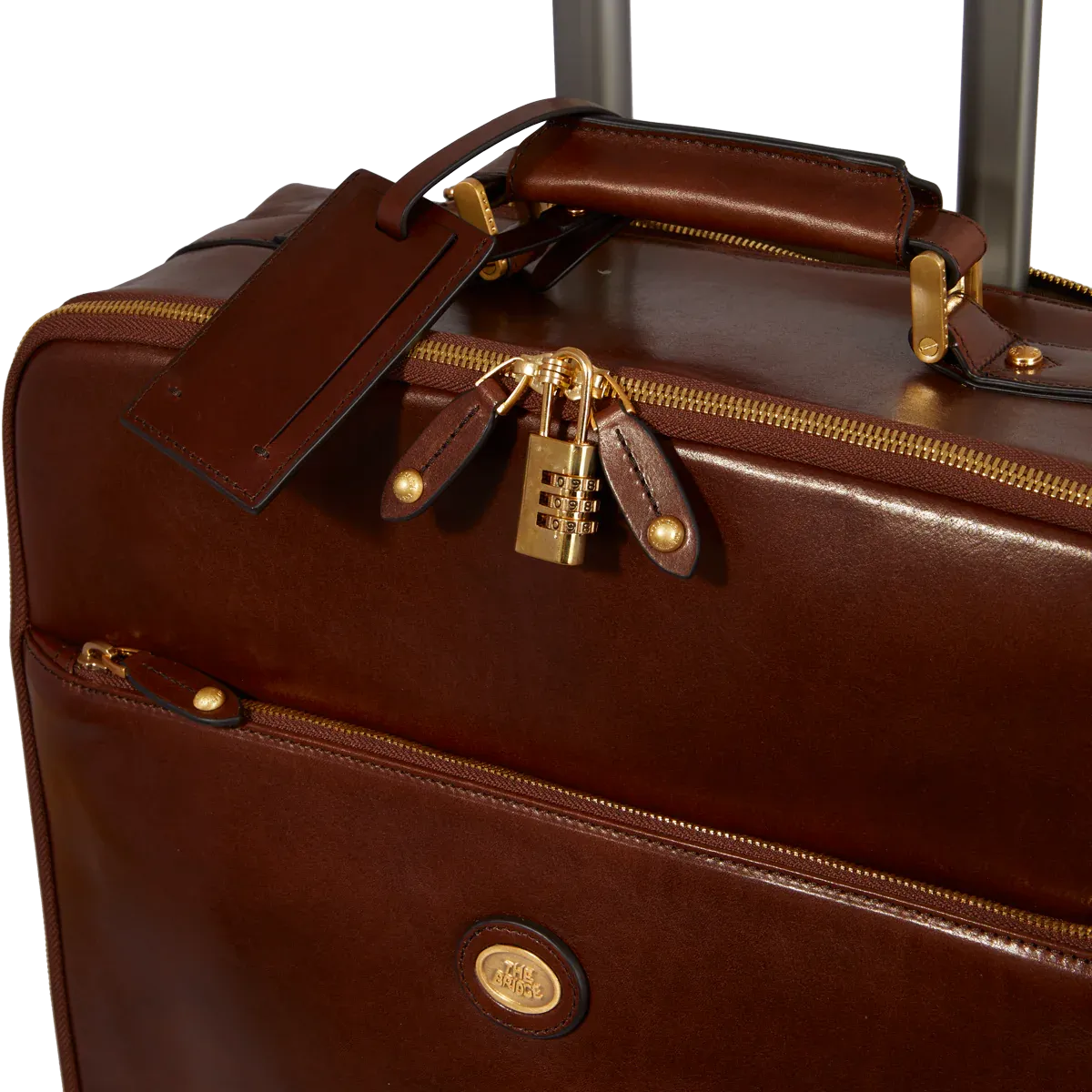 The Bridge - Story Viaggio Trolley Suitcase in Brown