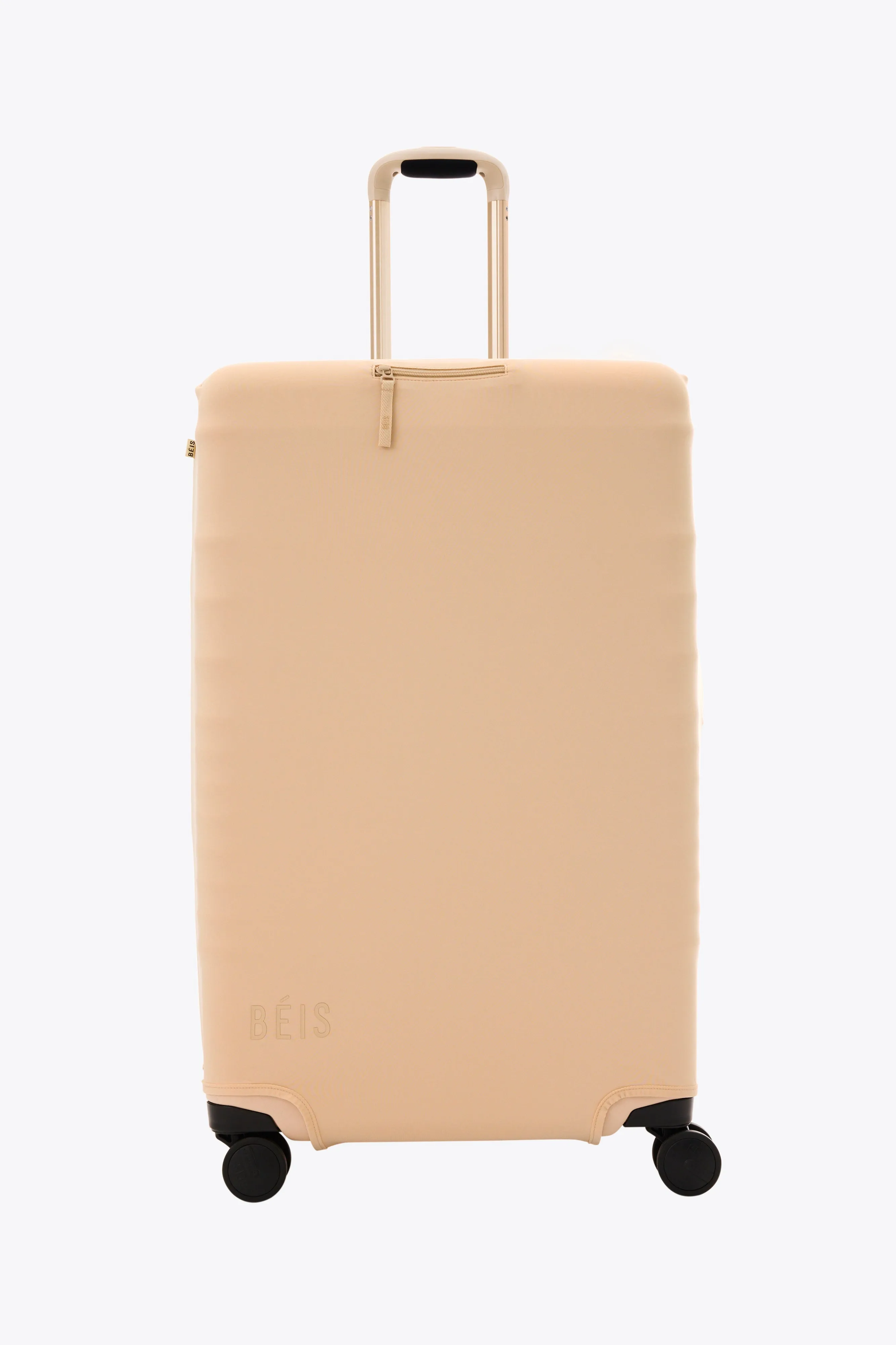 The Large Check-In Luggage Cover in Beige