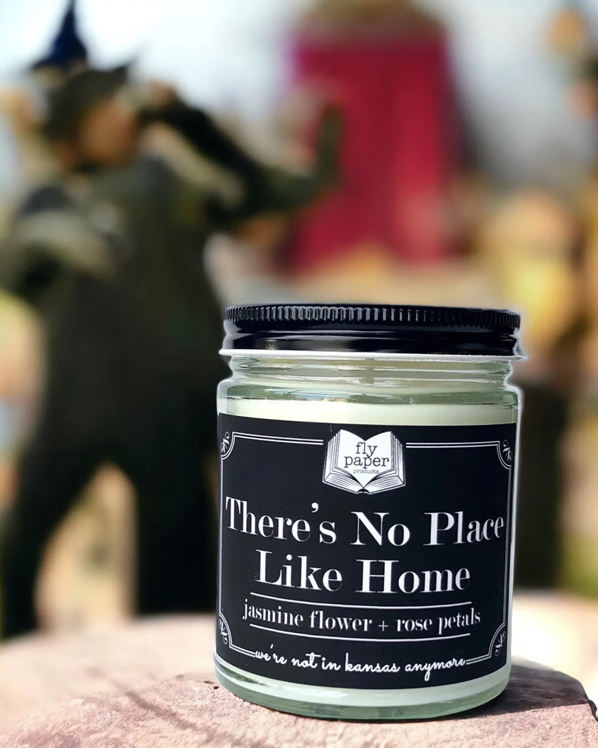 There's No Place Like Home 9oz Soy Candle - Jasmine Flower   Rose Petals