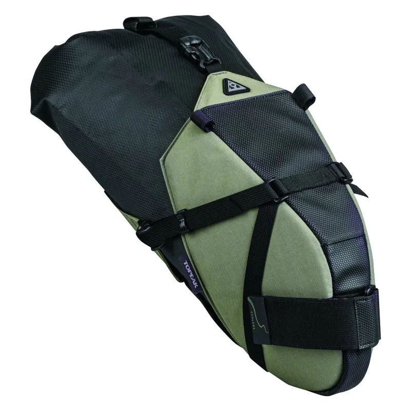 Topeak BackLoader X Velcro Straps 18.1x9.4x8.7” 610 c.i. Green