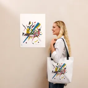 Tote bag - Kandinsky / AI fashion bag / Art fashion bag / Art gift / Art gift idea