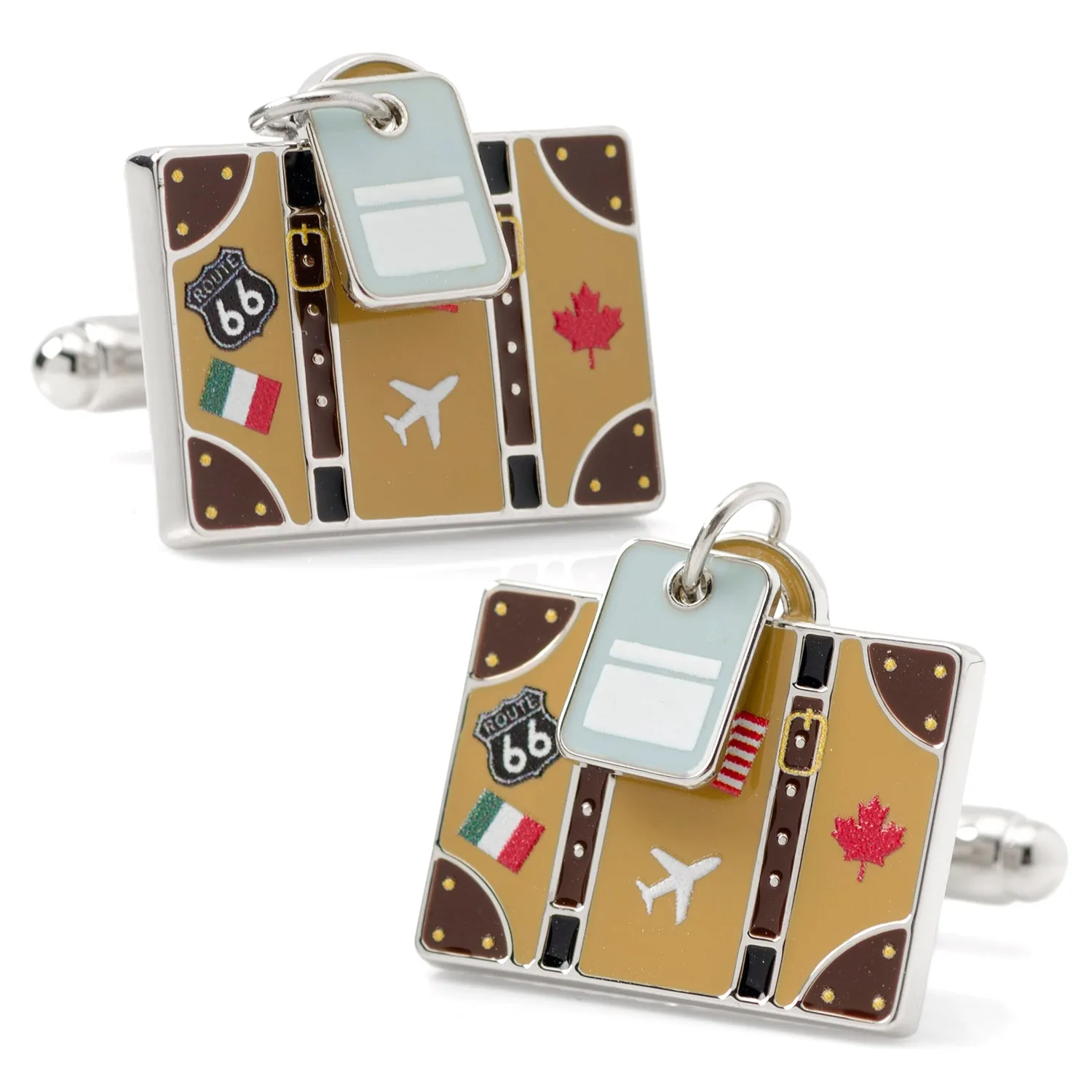 Traveler Suitcase Cufflinks