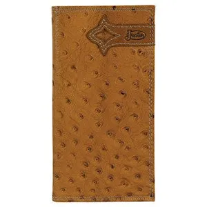 Trenditions JUSTIN RODEO WALLET OSTRICH TEXTURE 2122767W3