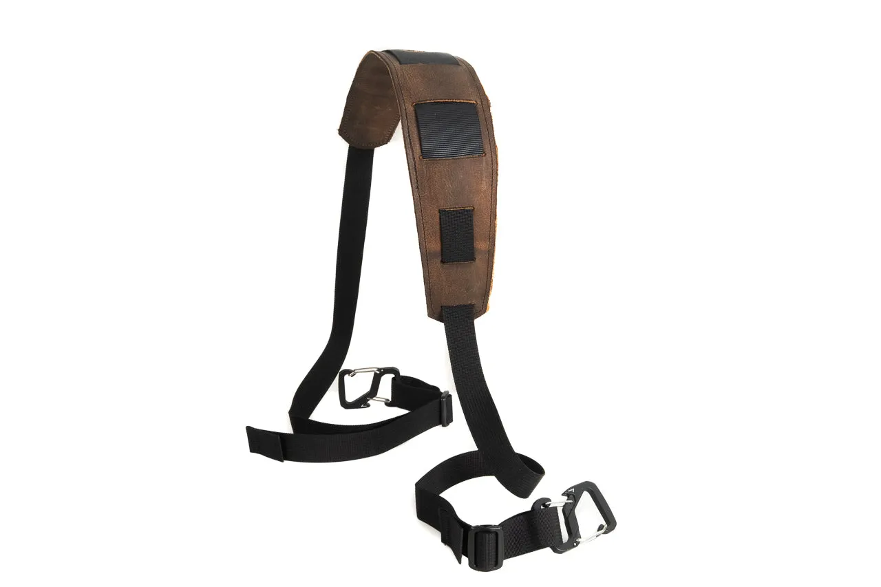 Triple Run Leather Shoulder Strap