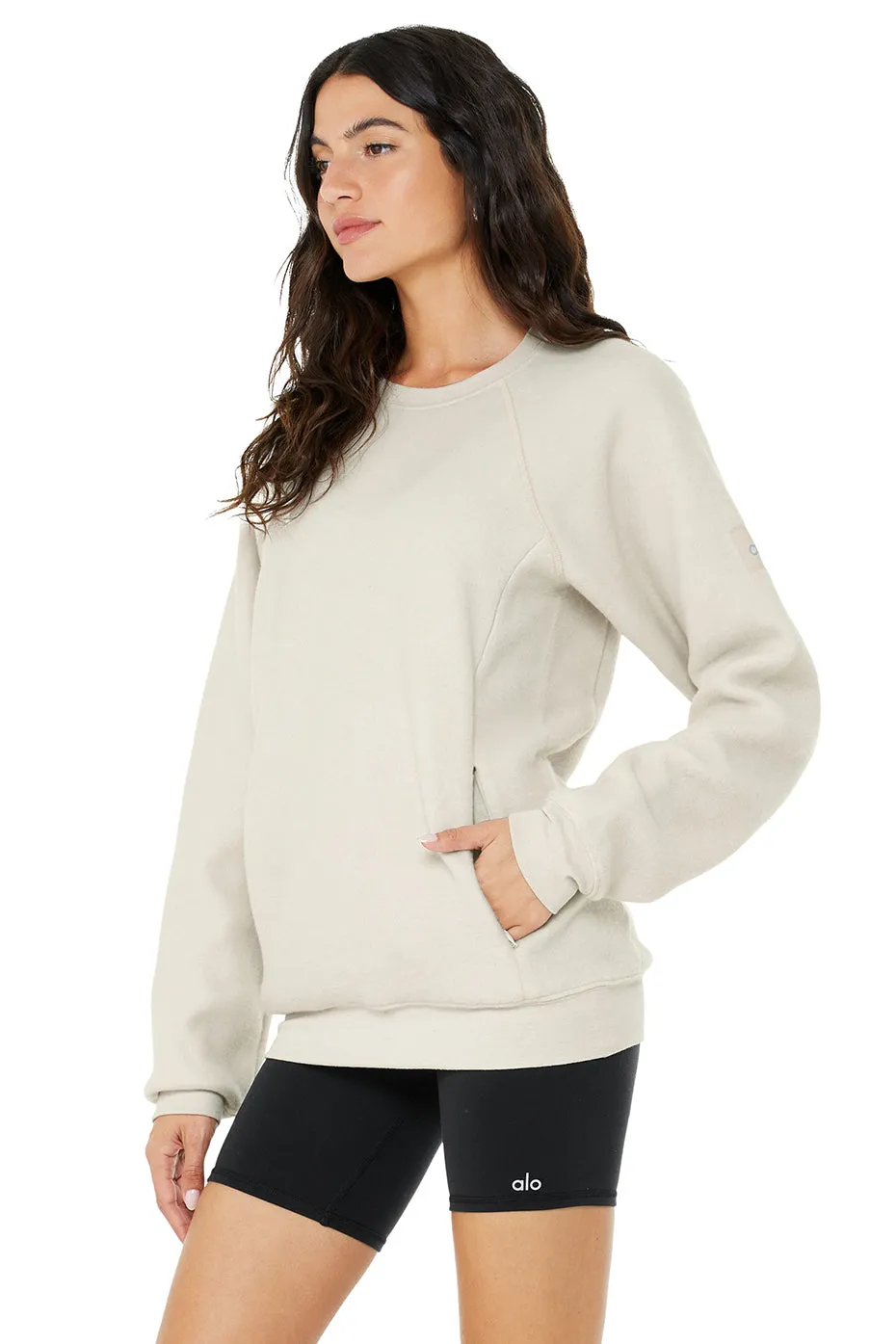 Triumph Crew Neck Sweatshirt - Bone