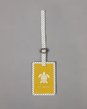 Turtle Bag Tag - Yellow