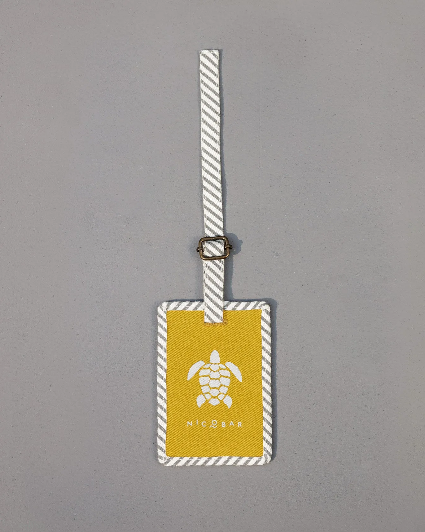 Turtle Bag Tag - Yellow