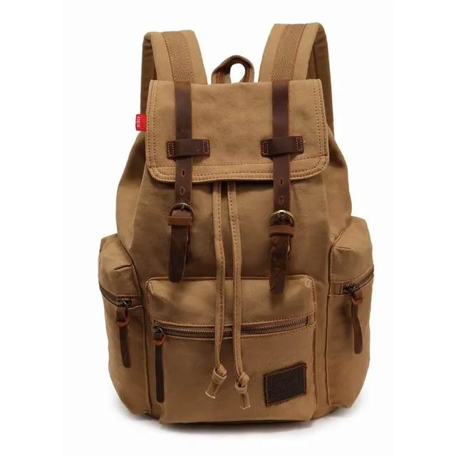 Vintage Canvas Backpack