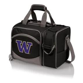 Washington Huskies - Malibu Picnic Basket Cooler