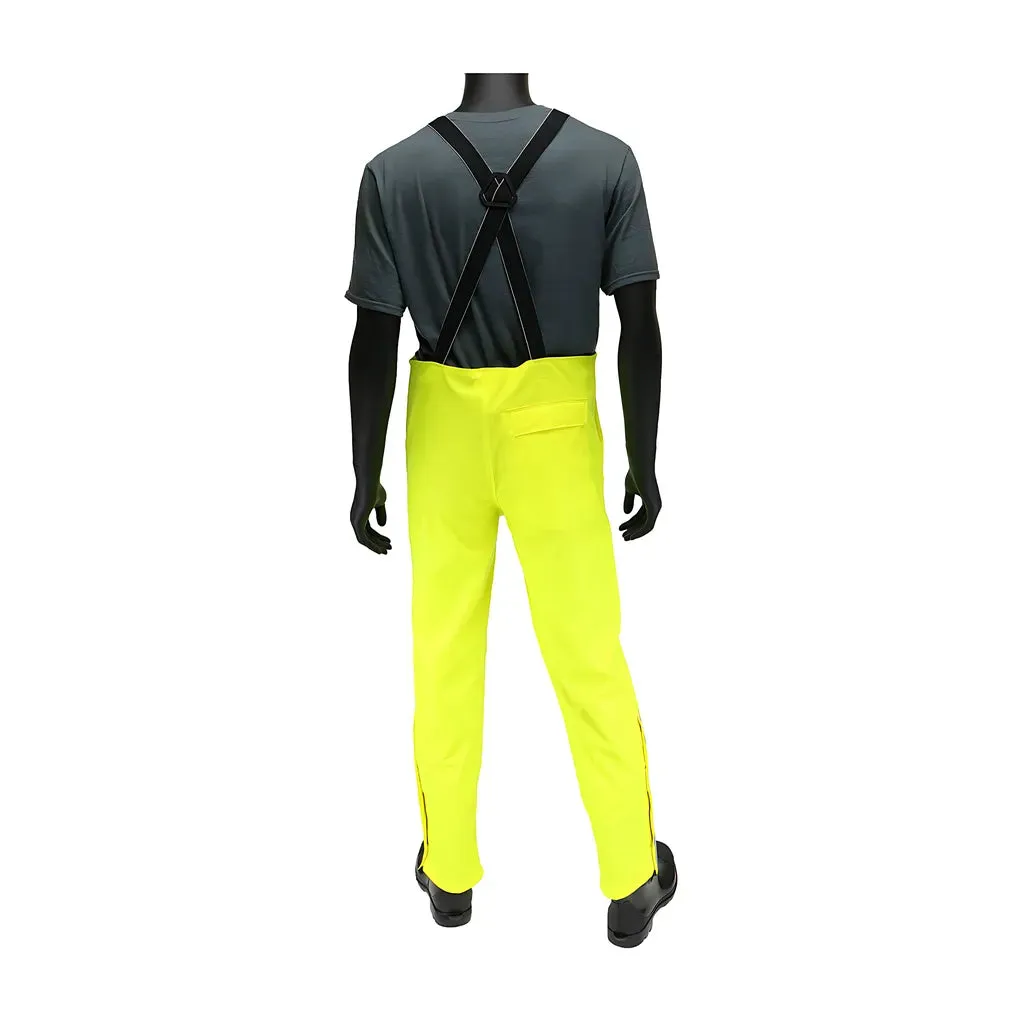 West Chester 4540B/4XL Hi-Vis Stretch Bib Overalls