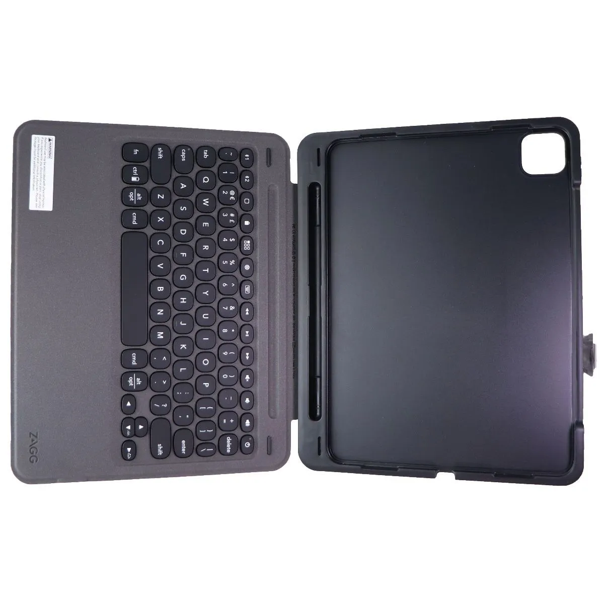 ZAGG Slim Book Go Bluetooth Keyboard Case for iPad Pro 11 (1st/2nd Gen) - Black