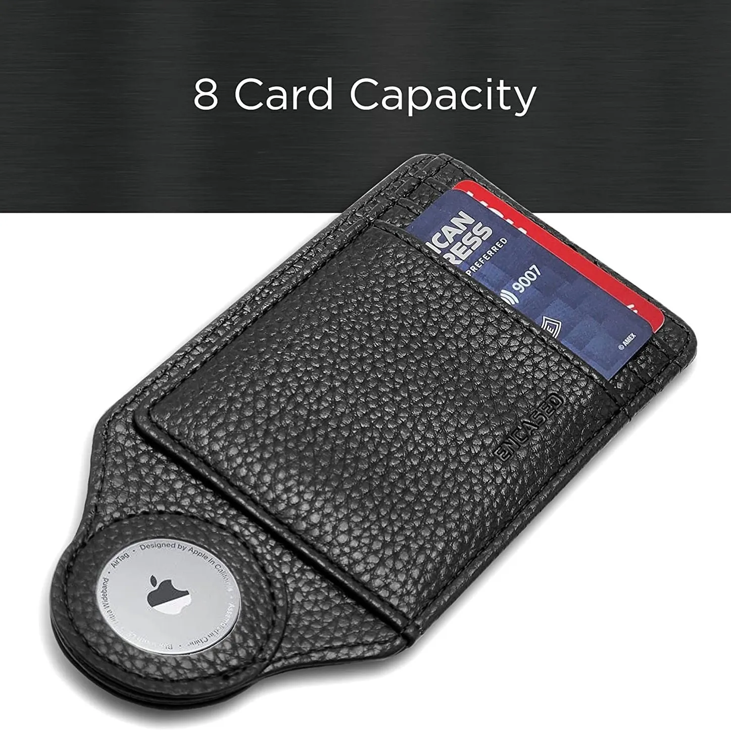 Zero-Bulk Slim AirTag Wallet