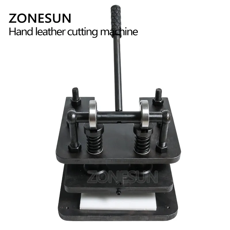 ZONESUN 2614cm Hand Leather Cutting Machine Diy Wallet Bag Photo Paper Pvc/Eva Sheet Mold Cutter Leather Die Cutting Tool